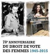 70e anniversaire du premier vote des femmes
