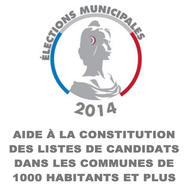 Aide à la constitution des listes de candidats dans les communes de 1 000 habitants et plus 