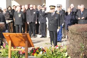 Cérémonie d’hommage aux morts de la gendarmerie nationale jeudi 16 février 2017 à Évreux