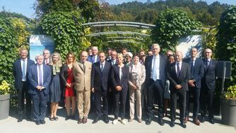 Comité de l'administration régionale Normandie du 10 septembre 2018 à Giverny