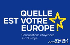 Consultations citoyennes sur l'Europe Mardi 26 juin  17h30 – Préfecture de l'Eure