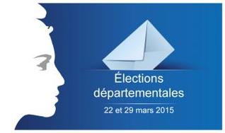 Elections départementales 2015 - Listes des candidats au premier tour