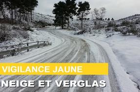 Maintien de la vigilance jaune neige/verglas dans le département de l'Eure