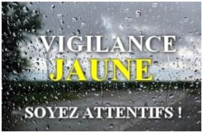 Météo France a placé le département de l'Eure en vigilance jaune pour orages et neige/verglas