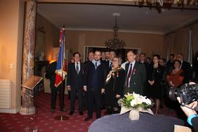 Remise de la Légion d’honneur à Ghislaine Borgalli-Lasne
