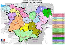 Schéma départemental de coopération intercommunale du département de l'Eure 