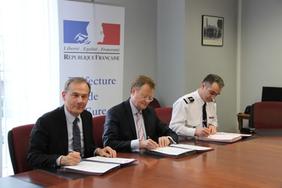 Signature d’une convention de partenariat entre l’UMEE et le Groupement de Gendarmerie Départemental