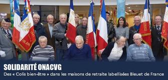 Solidarité : des « Colis bien-être » dans les maisons de retraite  labellisées Bleuet de France