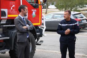 Feux d’espaces naturels cet été : le préfet de l’Eure salue l’engagement des sapeurs-pompiers