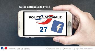 La police nationale dans l’Eure ouvre son compte Facebook !